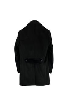 MEN'S BLACK COAT Extè Extè | CA78 TEX2472NERO